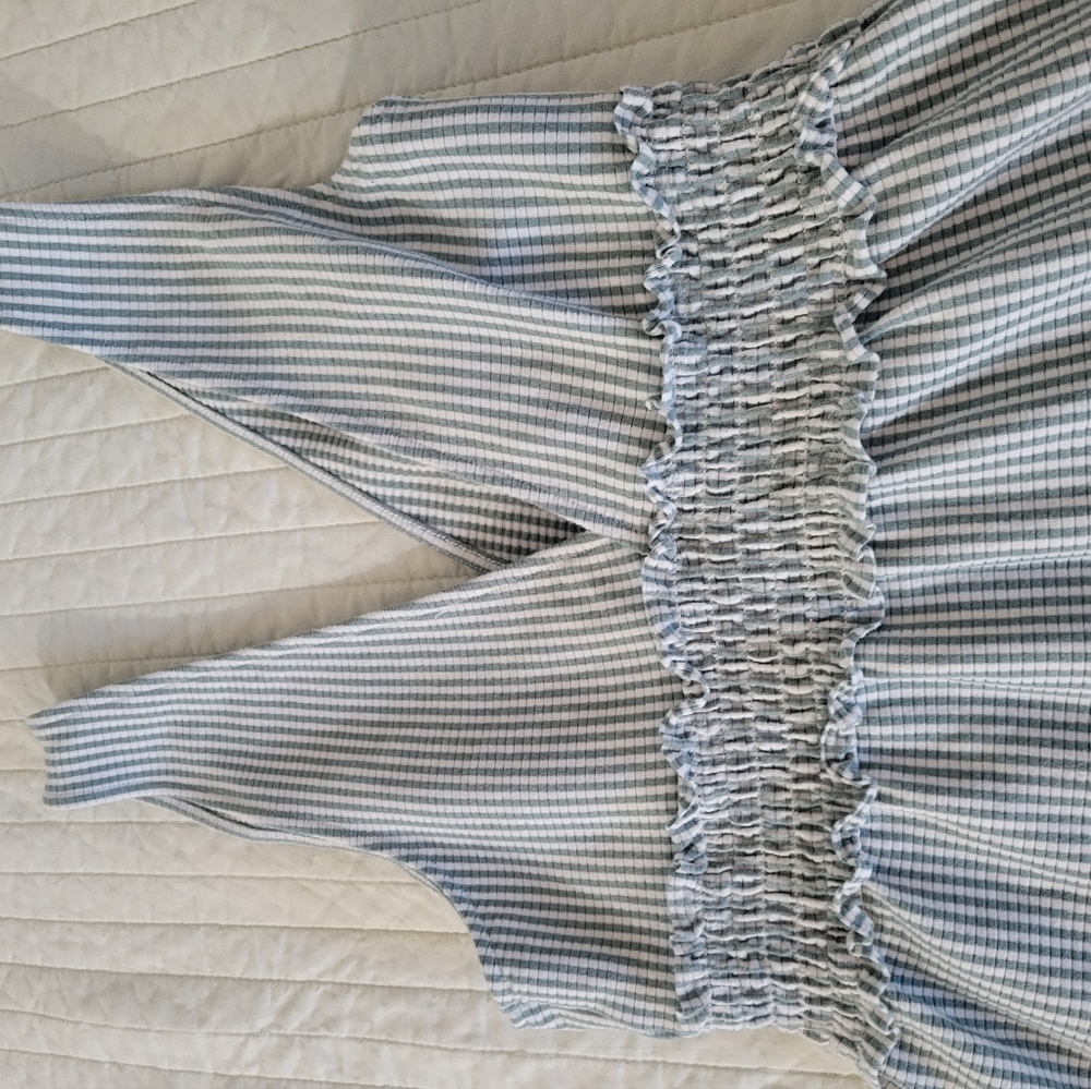 American Eagle midi striped dress